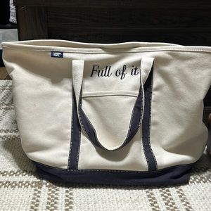 Lands’ End XL Tote Bag